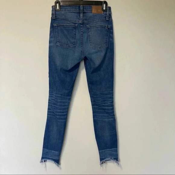 Madewell 10" high-rise skinny  buttoned fly jeans - Picture 8 of 11